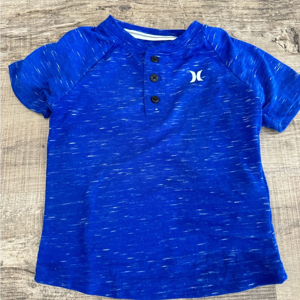 Blue Hurley Henley tee - size 3T